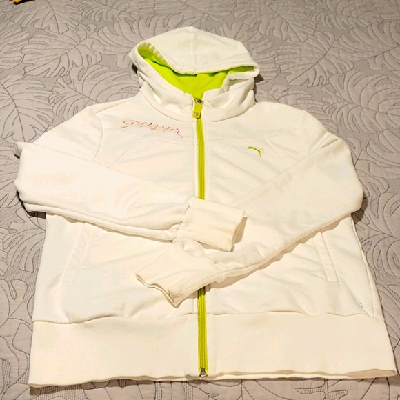 PUMA 90's Zip up hoodie jacket - Picture 2 of 9